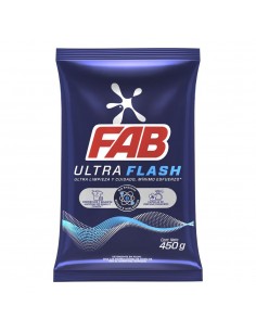 DETERGENTE FAB ULTRA  BOLSA 450 GRAMOS