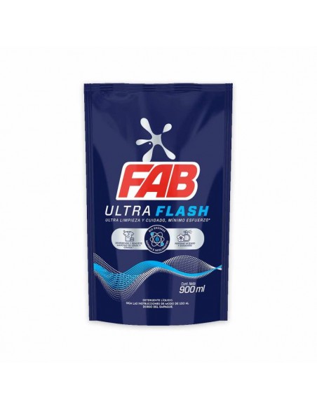 DETERGENTE FAB LIQUIDO ULTRA DOYPACK 900 MILILITRO
