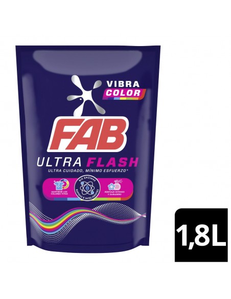 DETERGENTE FAB LIQ ULTRA COLOR DOYPACK 1.8L