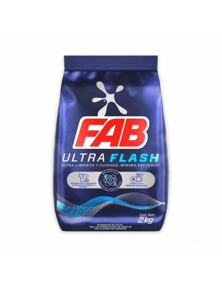 DETERGENTE FAB ULTRA  BOLSA  2 KILO