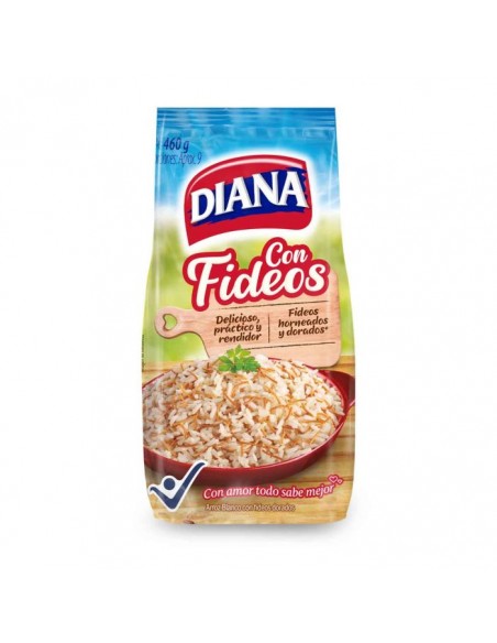 ARROZ DIANA FIDEOS BOLSA 460GR
