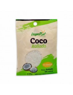 COCO RALLADO DISPRONAT SIN AZUC BOLSA 100GR