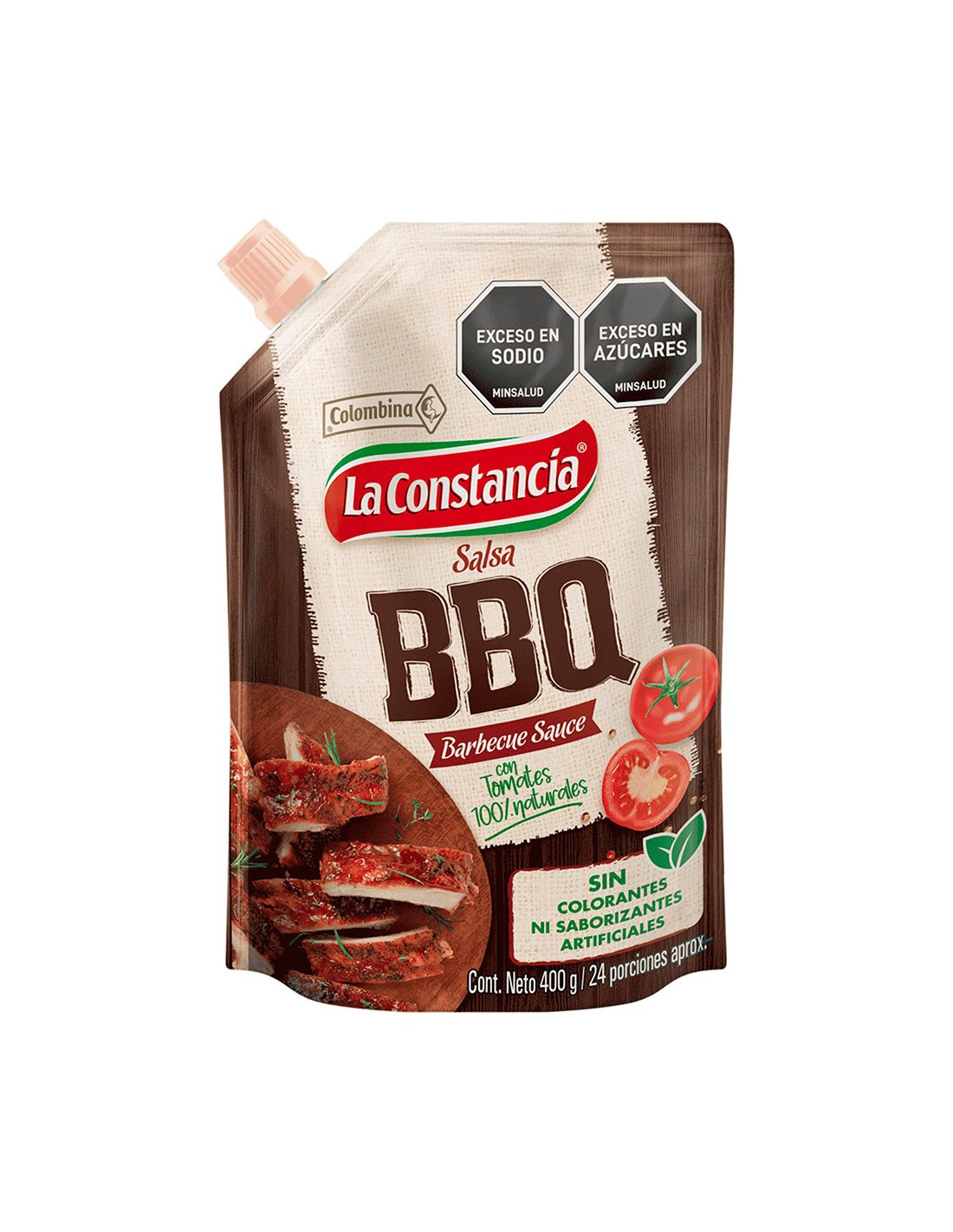 Salsa Bbq La Constancia X 400gr 0641