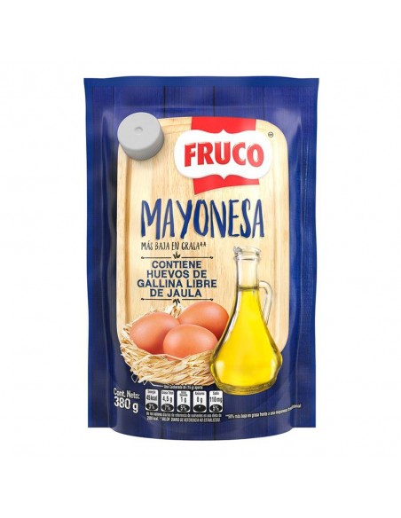 MAYONESA FRUCO DOYPACK 380 GRAMOSxUND