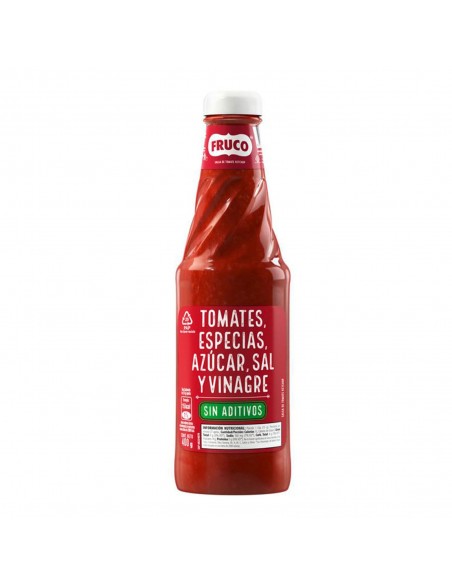 SALSA DE TOMATE FRUCO  FRASCO 400 GRAMOSxUND