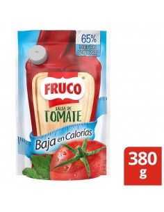 SALSA DE TOMATE FRUCO LIGHT DOYPACK 380G