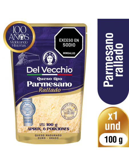 QUESO VECCHIO PARMESANO RALLADOx100GR
