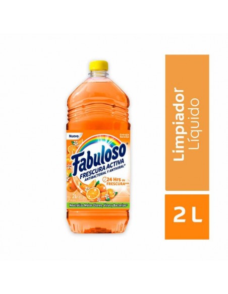 FABULOSO ENERGIA NARANJA FC2 LITRO