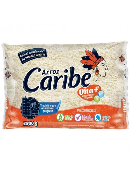 ARROZ CARIBE  BOLSA 2.5 KILO