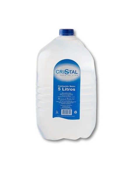 AGUA CRISTAL POSTOBON GARRAFAx5LT