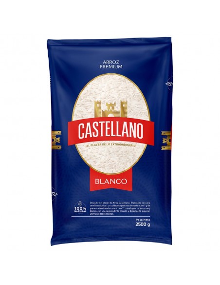 ARROZ CASTELLANO  BOLSA 2.5 KILO