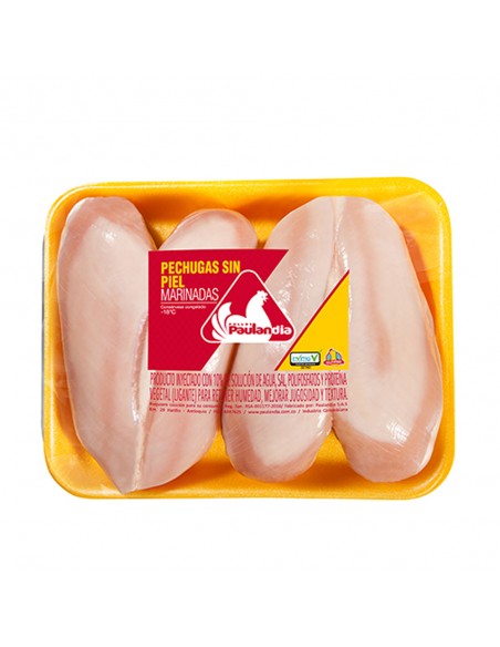 PECHUGA PAULANDIA SIN  PIEL  CONGEL BJxKILO