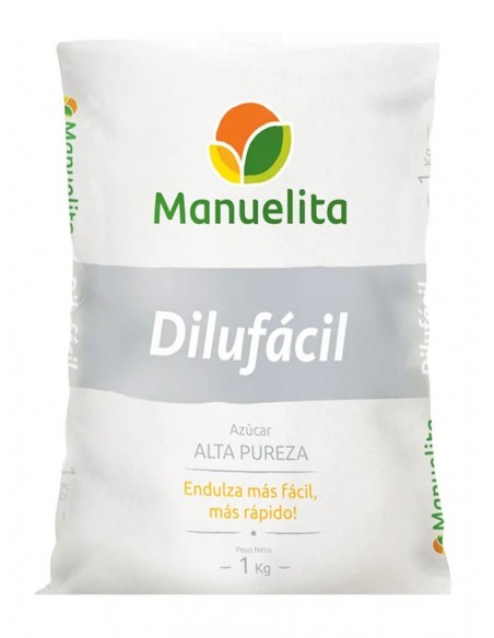 AZUCAR MANUELITA DILUFACIL  BOLSA  1 KILO