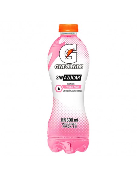 GATORADE FRESA KIWI SIN A PET500 MILILITROS