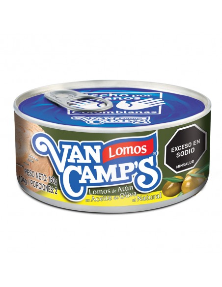 ATUN VAN CAMP S ACEITE DE OLIVA LATA 160 GRAMOS