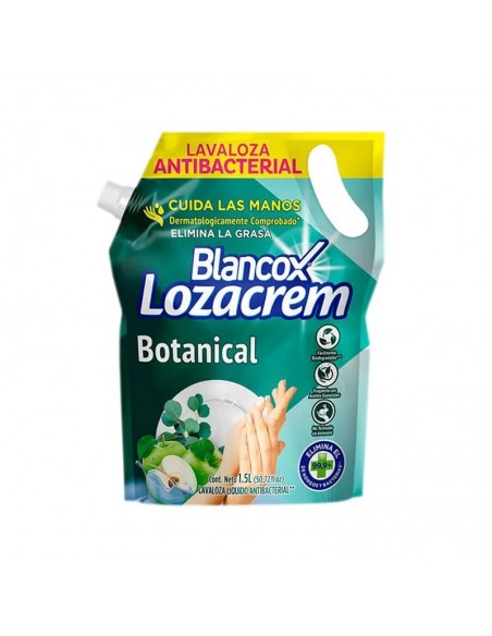 LAVAPLATOS LOZA CREM LIQ BOTANI DOYPACK 1.5 LITRO