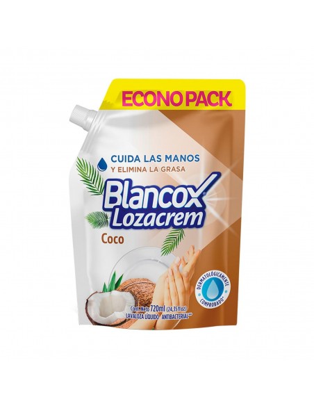 LAVAPLATOS LOZA CREM LIQ COCO DOYPACK 720 MILILITRO