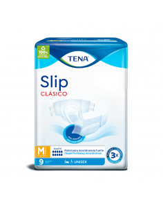 PANAL TENA SLIP CLASICO MEDIUMx9 UNIDAD