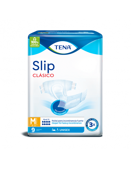 PANAL TENA SLIP CLASICO MEDIUMx9 UNIDAD