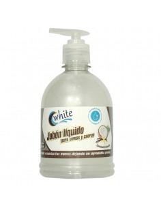 JABON MANOS Y CUERPO CRISTAL WHITE COCONUT&VAINILLAX500 MILILITROS