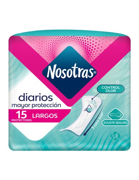 PROTECTOR NOSOTRAS LARGOSx15 UNIDAD