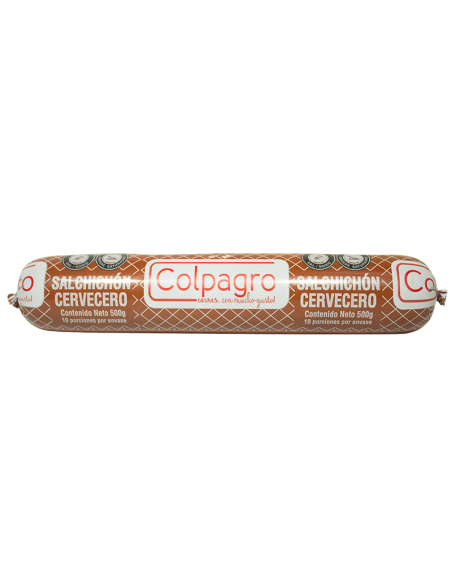 SALCHICHON CERVECERO COLPAGROx500GR