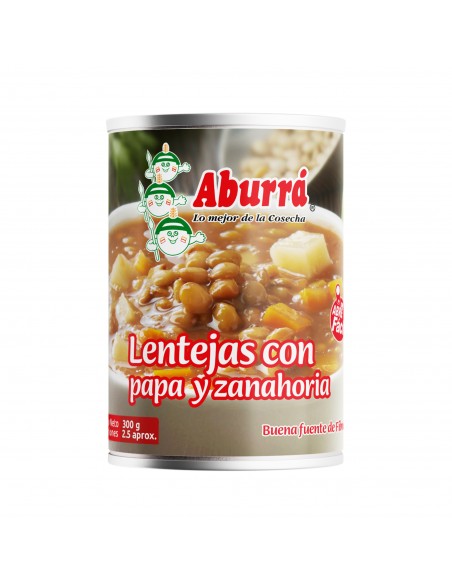 LENTEJA ABURRA LATA 300 GRAMOS